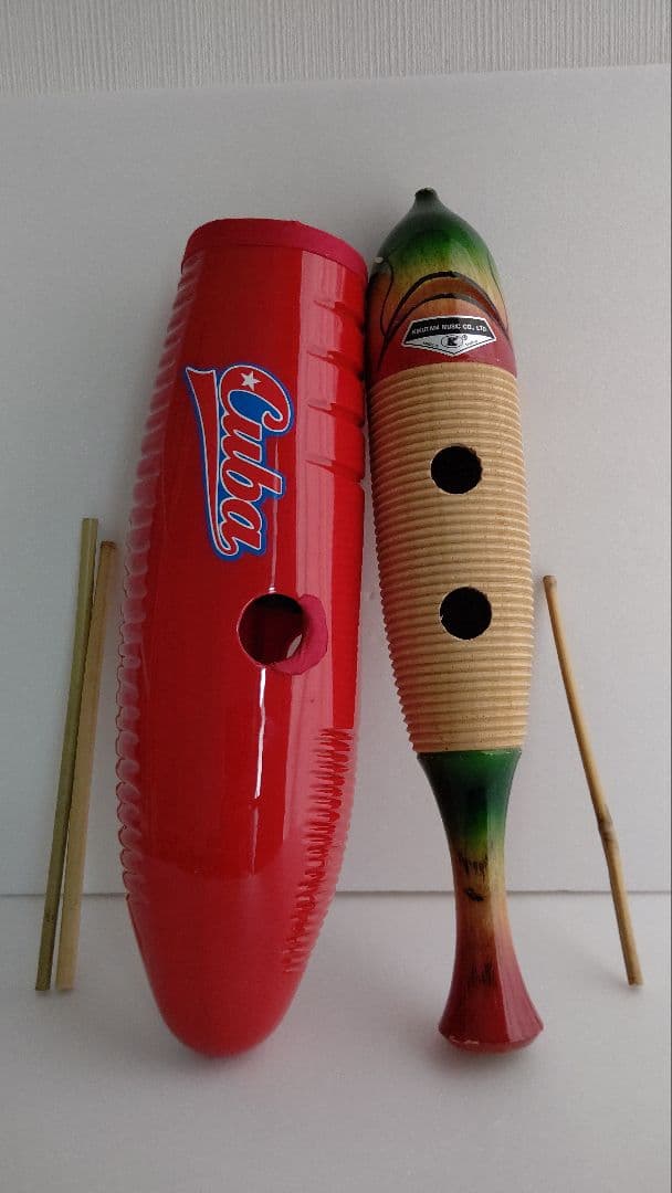 ギロ MEINL (生産終了品)と キクタニ ギロ