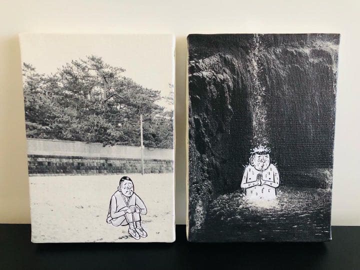 ESOW 原画 2点 SET --- 代官山 TSUTAYA展示作品 - メルカリ