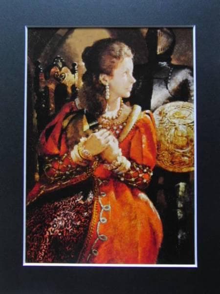 宮永　岳彦、VERTUGATE 黎、希少画集画、新品額装付