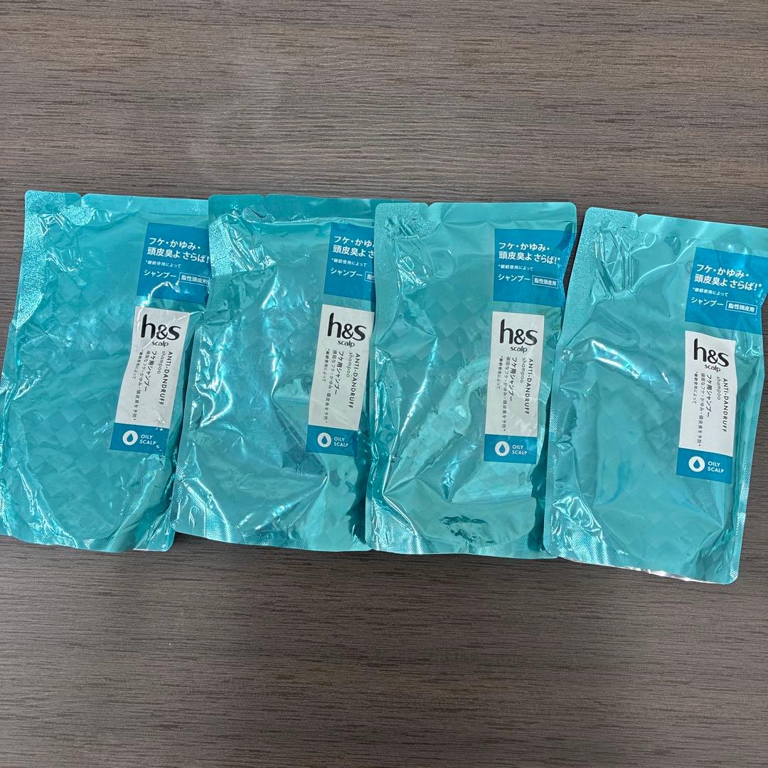 h&s フケ用シャンプー　オイリースカルプ300ml 4個セット