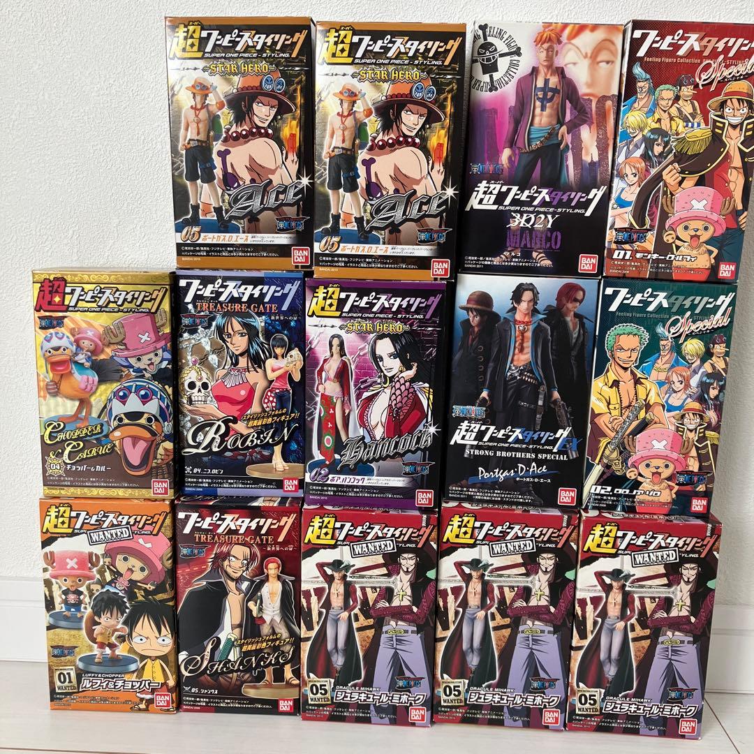 ONE PIECE ワンピース スタイリング フィギュア　14体セット