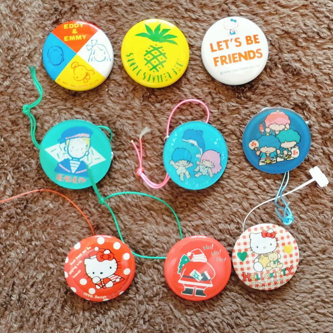 再値下げ！サンリオ プレミアム 絵が変わる！レンキチュラーバッジ・缶バッジ9点