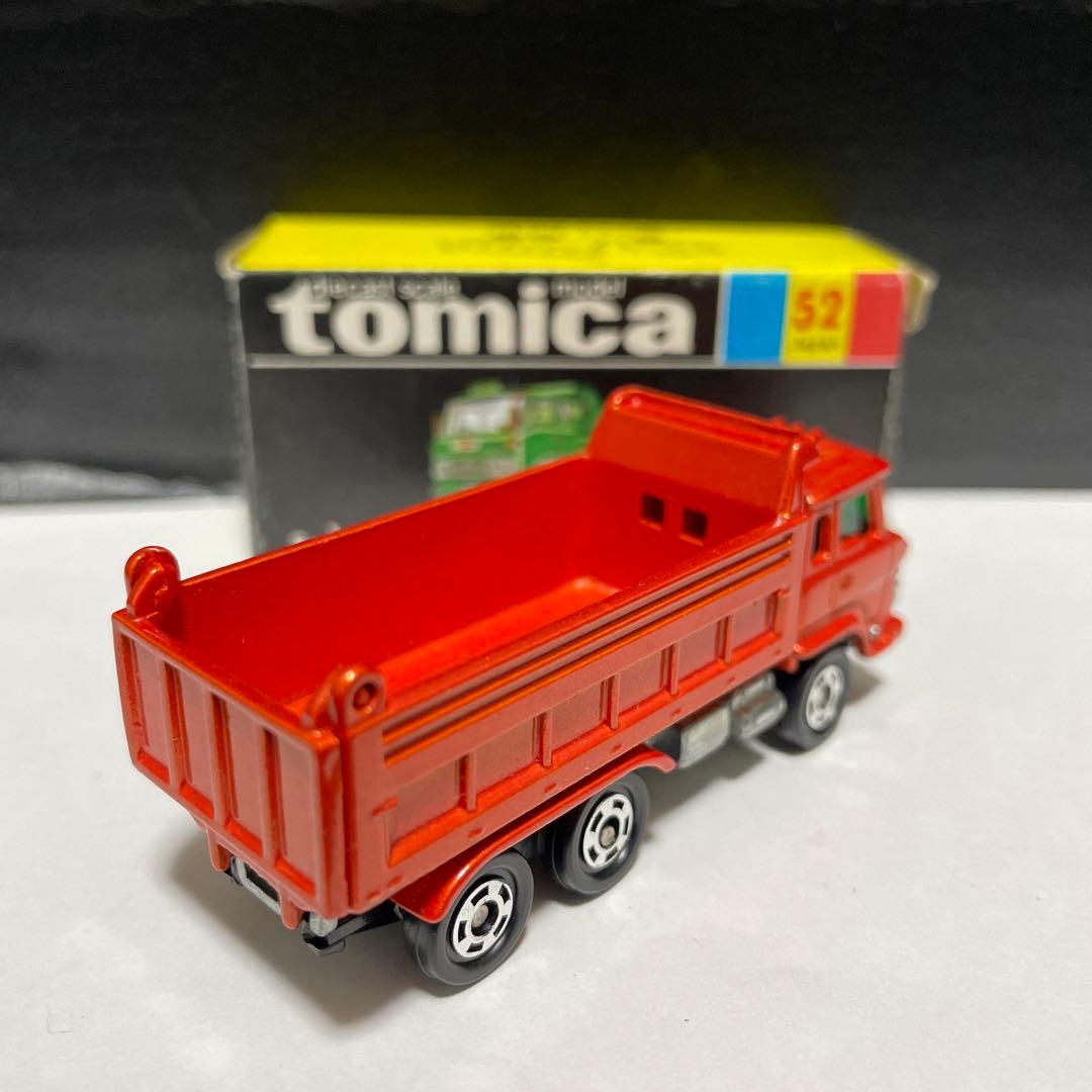 トミカ 日野 ダンプカー オレンジ 日本製 黒箱 ダンプ トラック 橙