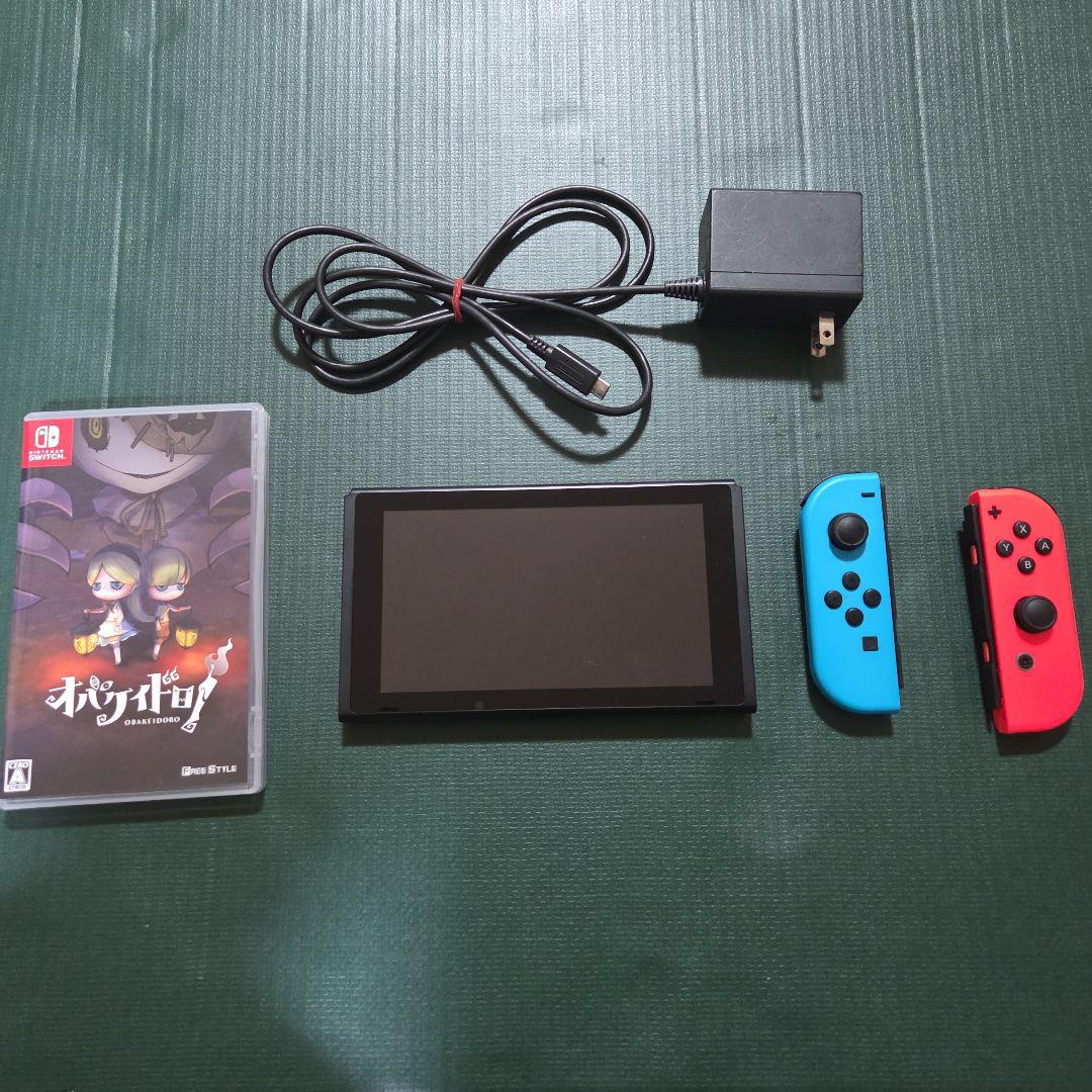 Nintendo Switch 本体　※ドックなし ドックなしでHDMI出力 有線LAN付 持ち運びも便利な Nintendo Switch用