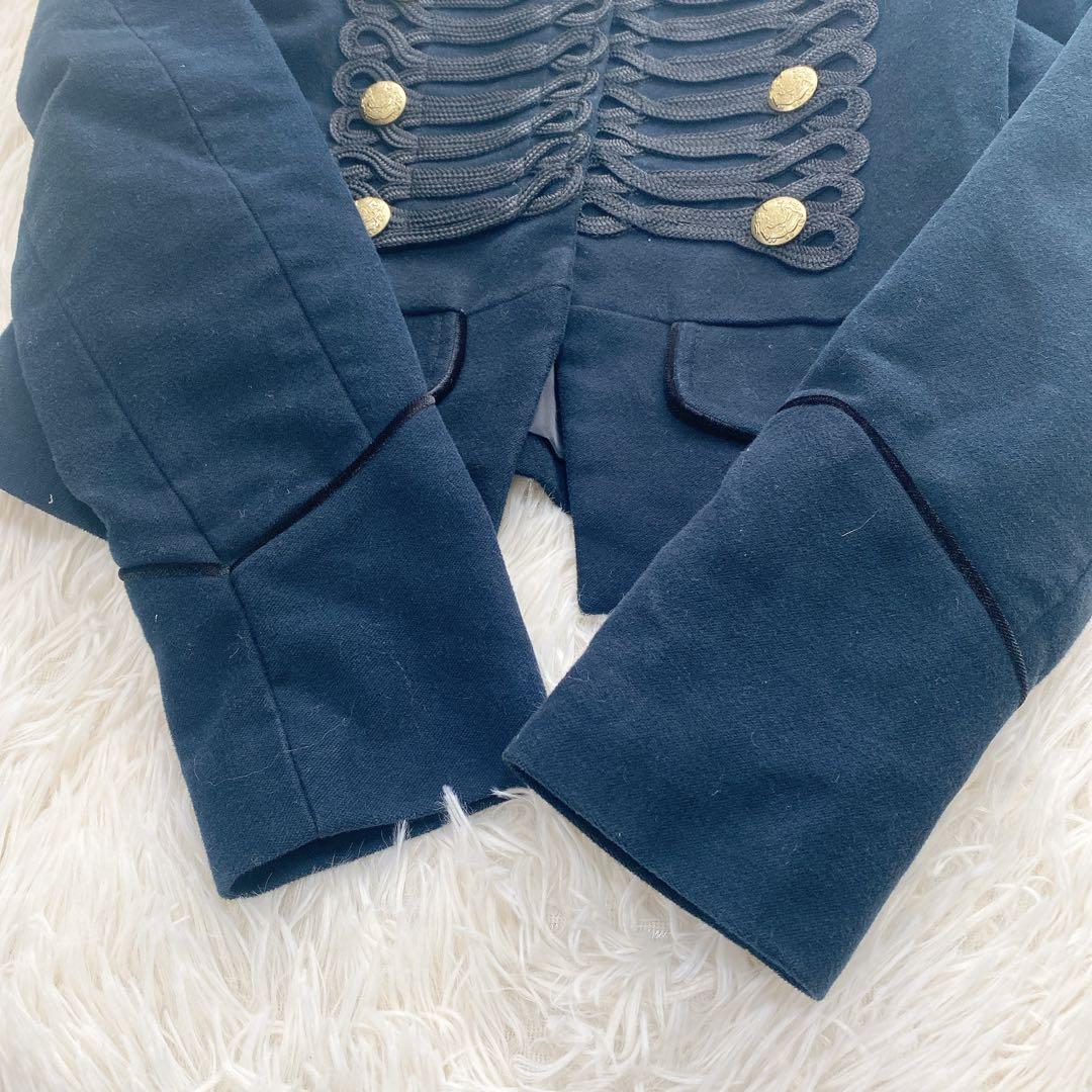 GAP ギャップ ナポレオンジャケット ショート丈 金ボタン エポレット