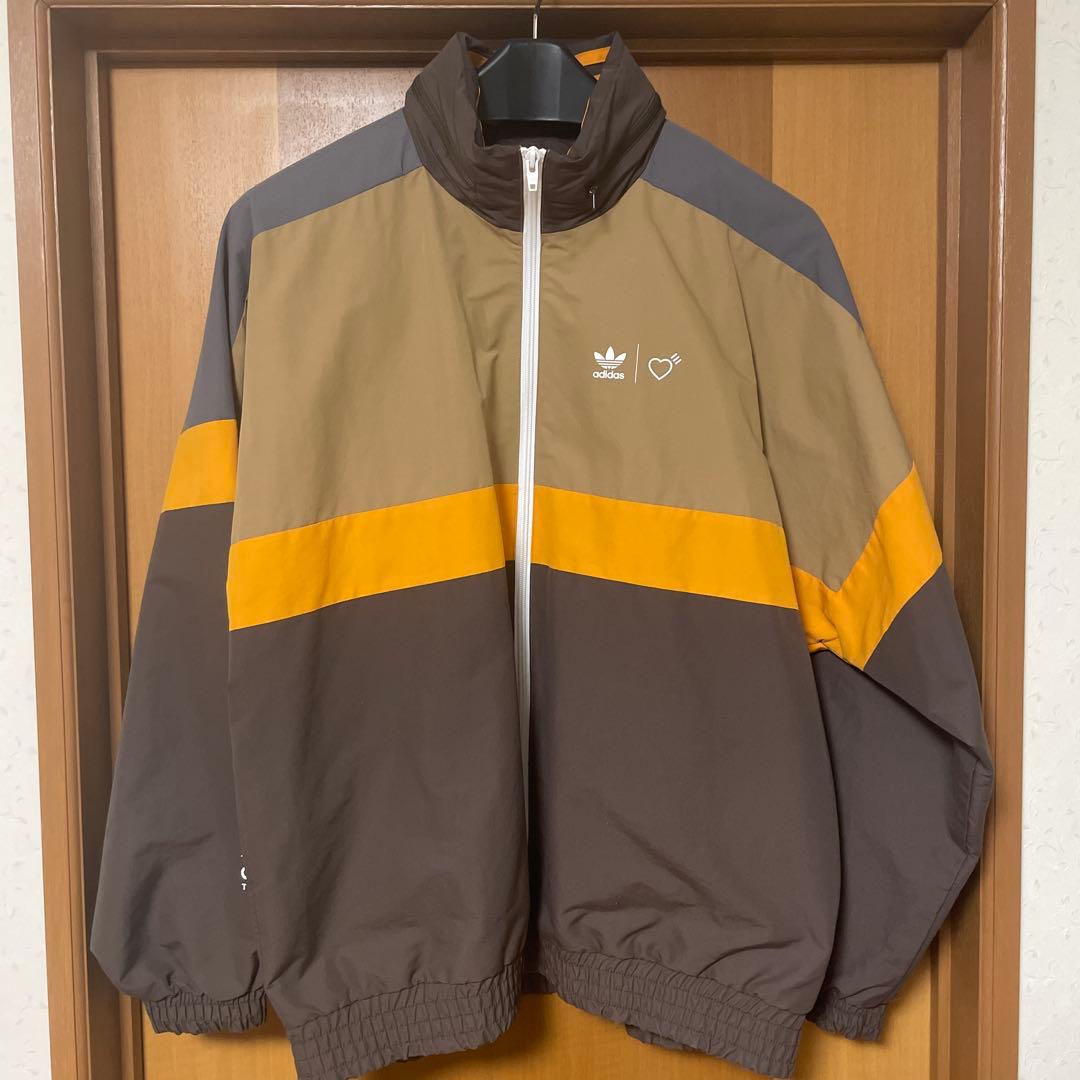 ま*つ様 adidas humanmadeナイロン　トラックジャケット