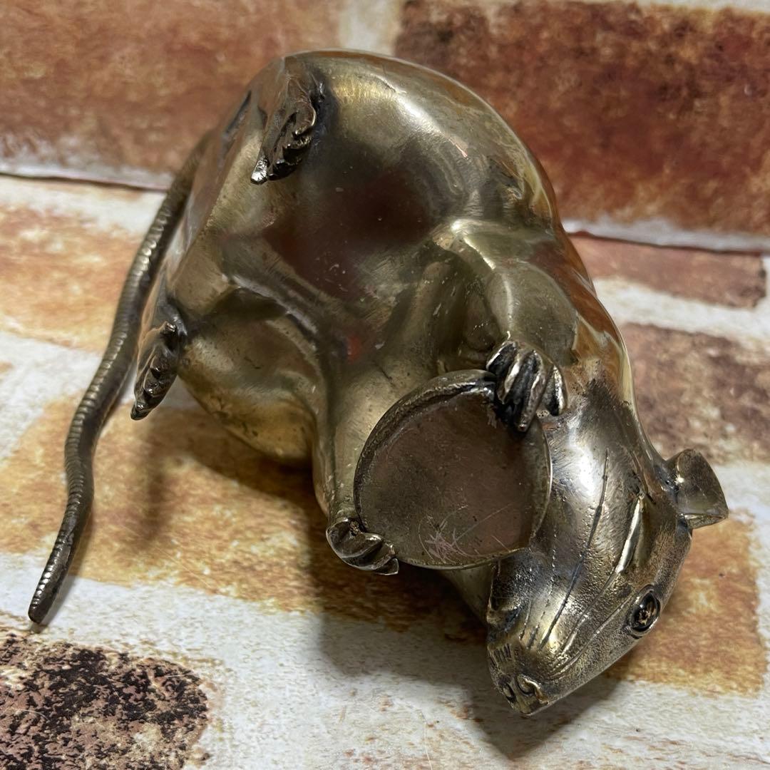 正斉(銘) 栗持ち鼠 金属製 - メルカリ