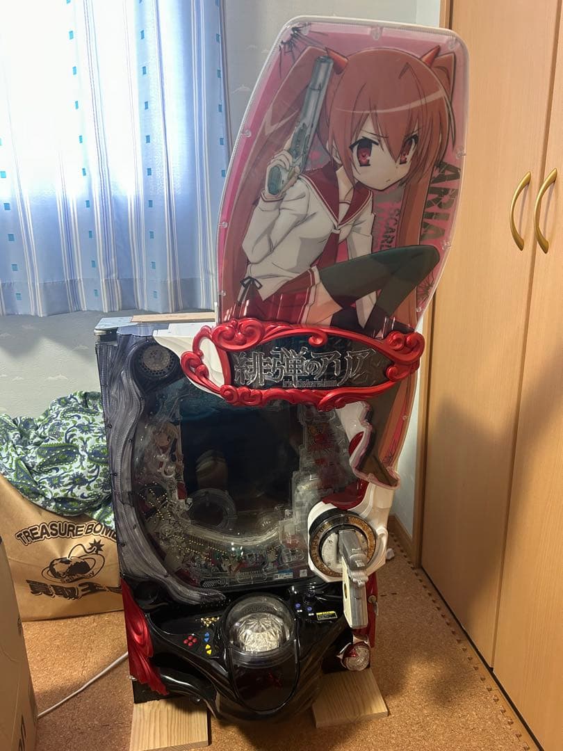 パチンコ実機　　P緋弾のアリア　緋弾覚醒編　循環仕様