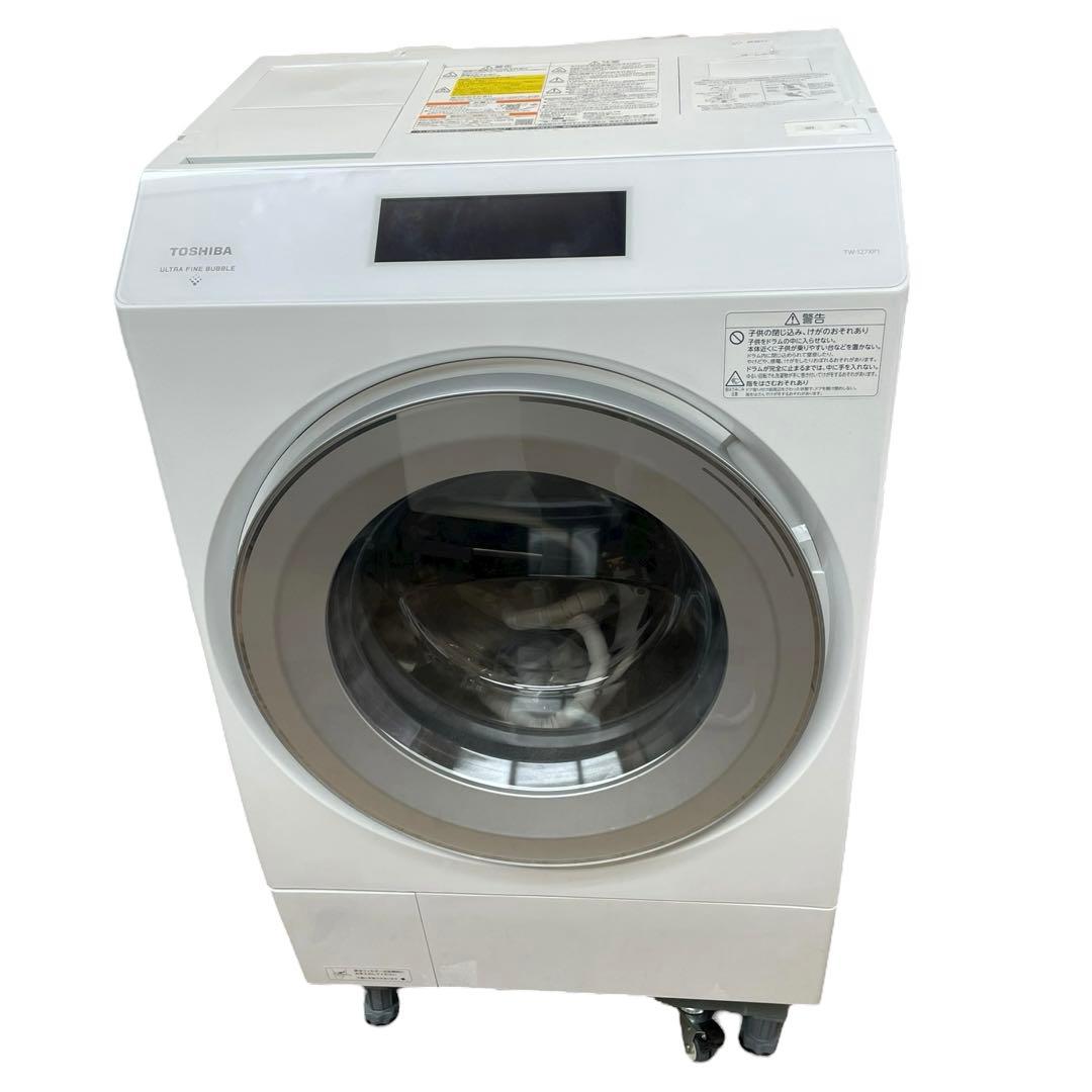 【名古屋市内優先】22年製 東芝12kg ドラム式洗濯機 TW-127XP1L