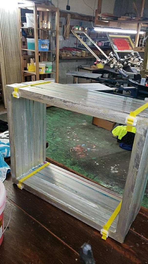 シルクスクリーン印刷用 アルミ枠　10個