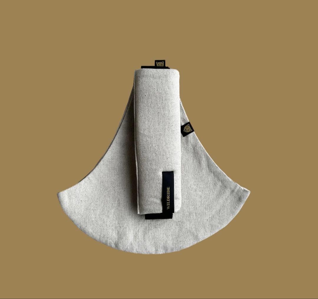 ポーチ付きWIRDRIDE抱っこ用スリング Sand Linen サンドリネン