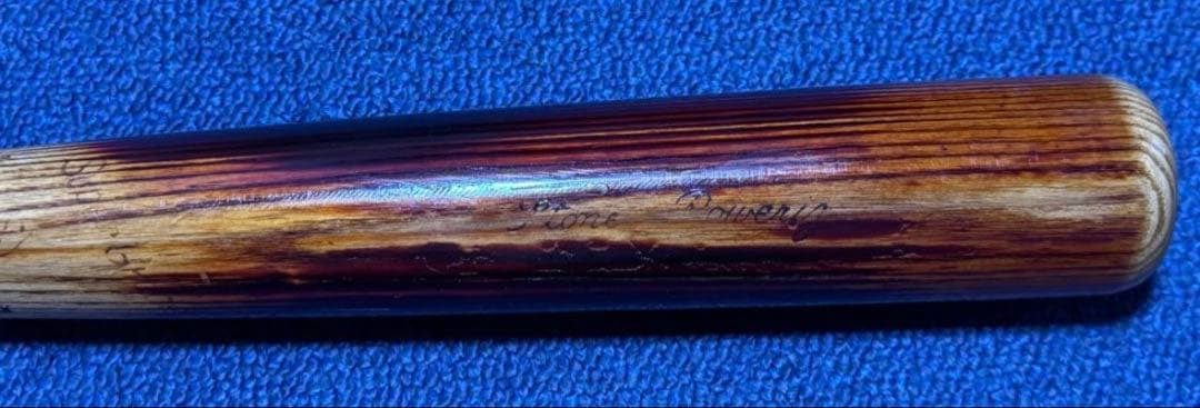 希少品】ジュン・イシイ製 硬式用圧縮バット／王貞治選手／使用モデル