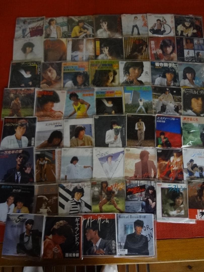 西城秀樹 ●●シングルレコードコレクション  53枚セット