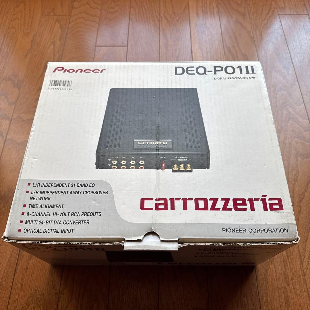 【美品】DEQ-P01II - carrozzeria Pioneer Carrozzeria Premier DEQ-P01II (DEQ-P90) Digital Processor