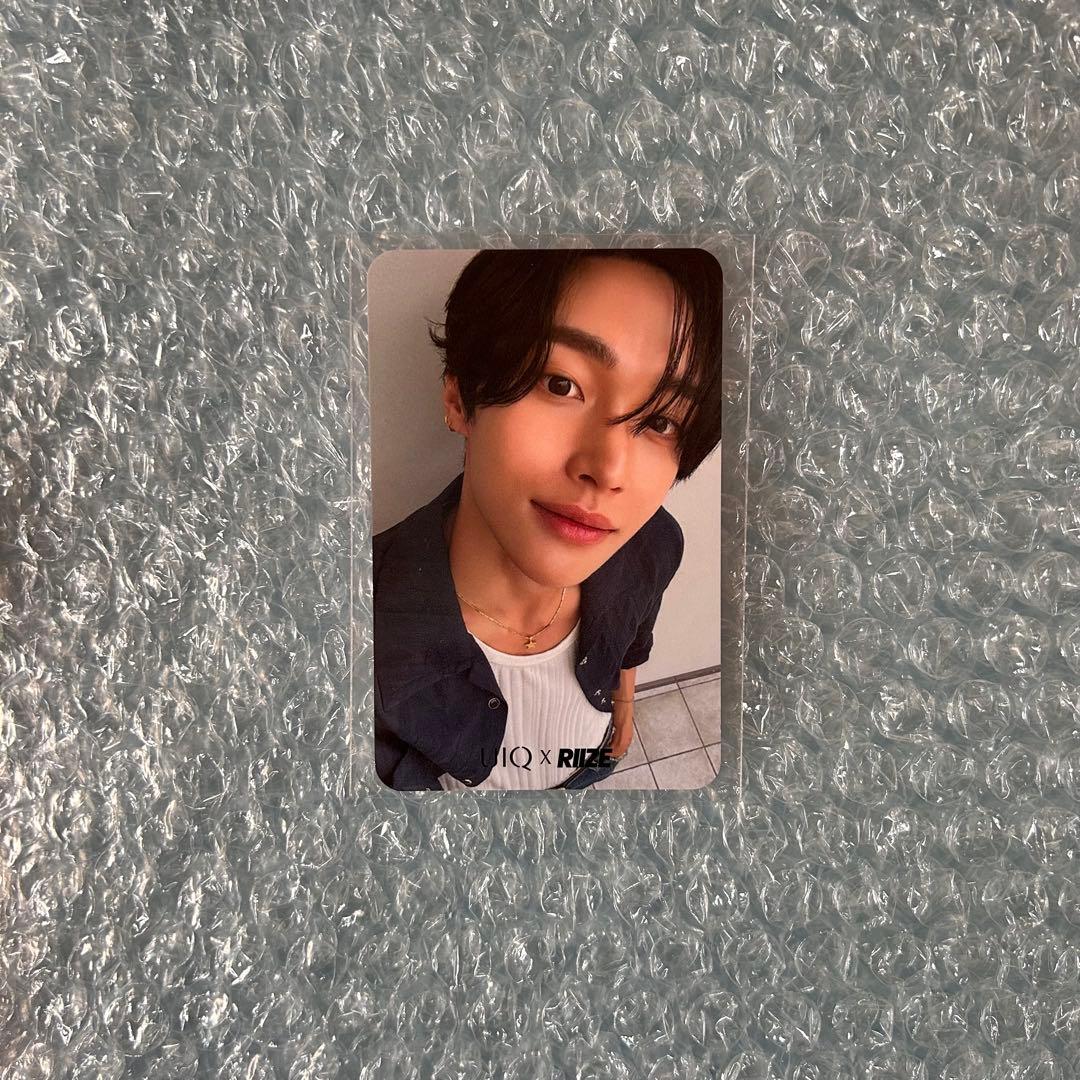 RIIZE WONBIN ウォンビン UIQ POPUP 購入特典 トレカ - メルカリ
