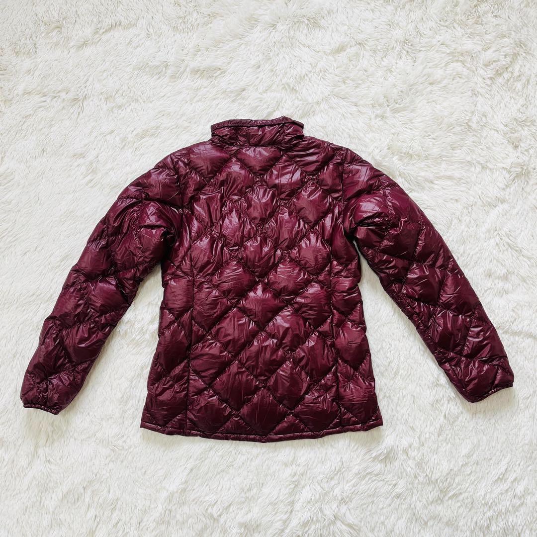 モンベル スペリオダウンジャケット レディース S ワインレッド