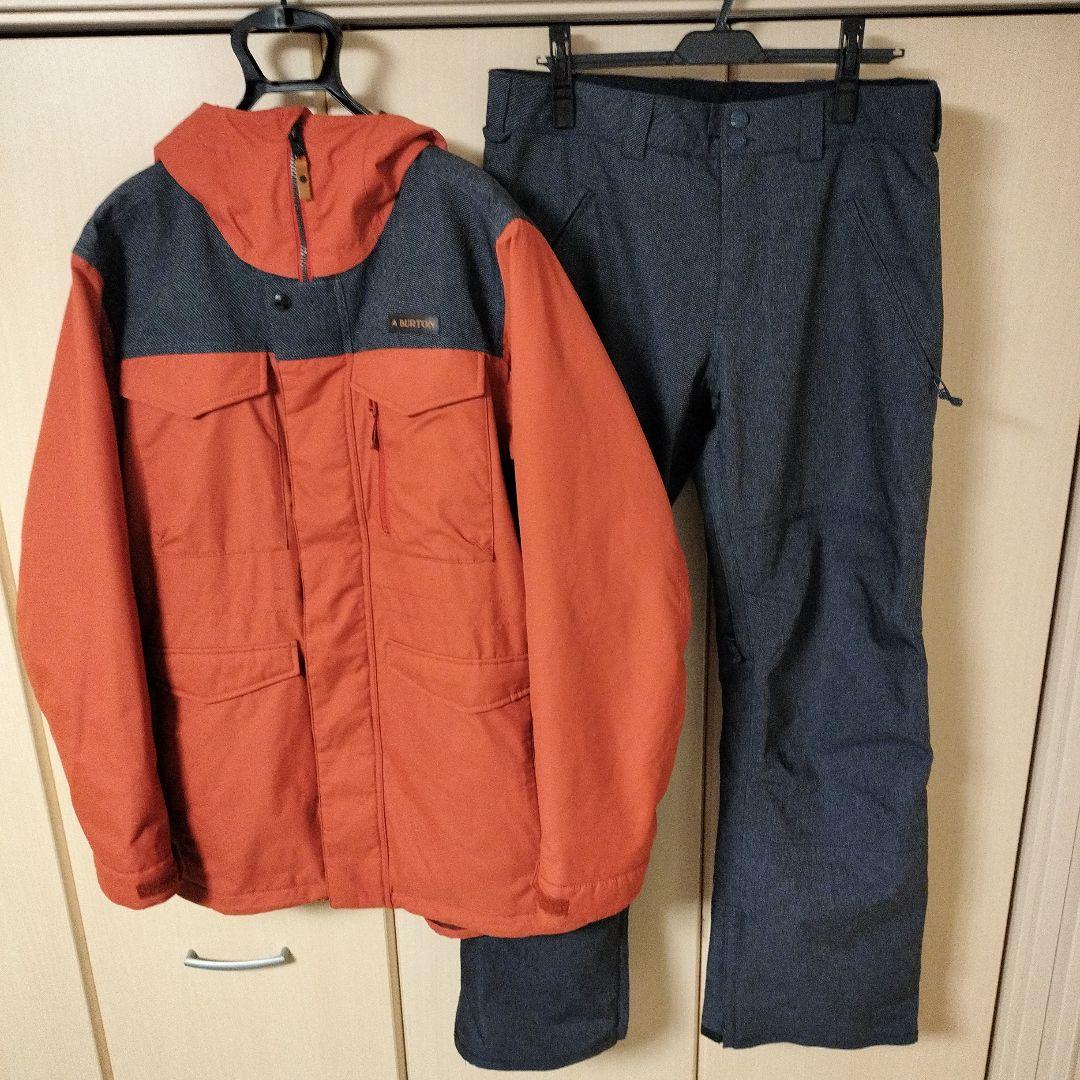BURTON スノーボードウェア ジャケット パンツセット 上下M BURTON バートン エーケー PT AK CYCLIC GORE-TEX スノーボード ウェア