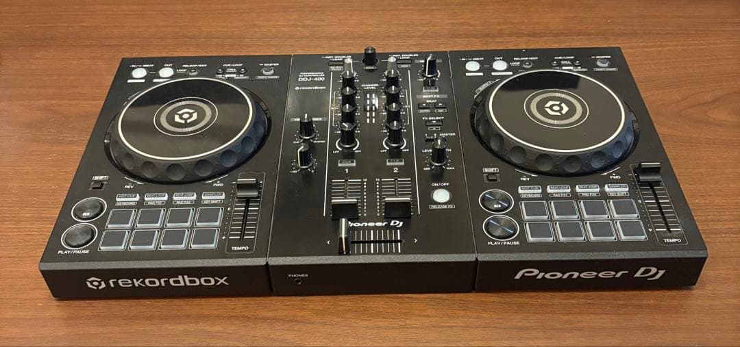 DJ機材 DDJ-400 Pioneer DJ Controller DDJ-400 - 2-channel DJ controller for rekordbox dj (Black)