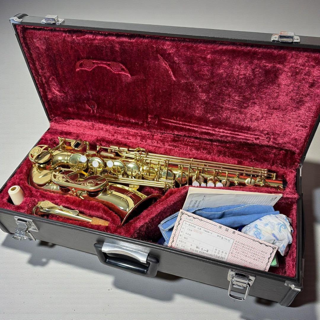 YAMAHA YAS-24Ⅱ アルトサックス ヤマハ YAS-24Ⅱ アルトサックスを買取させて頂きました。│ サックス