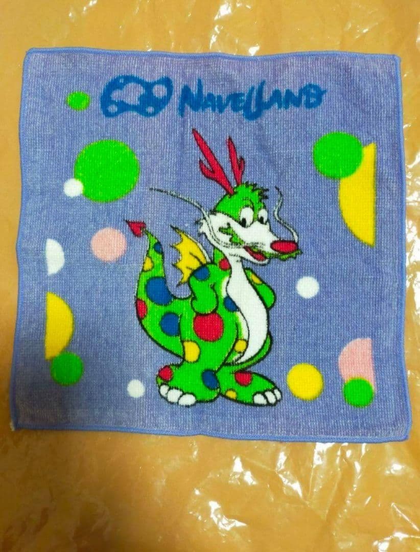 レトロ　NAVELLAND　ネイブルランド　ネイビー　ハンカチ