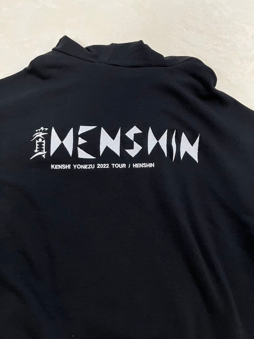 米津玄師2022 ツアー変身 宝石パーカー 黒 - メルカリ