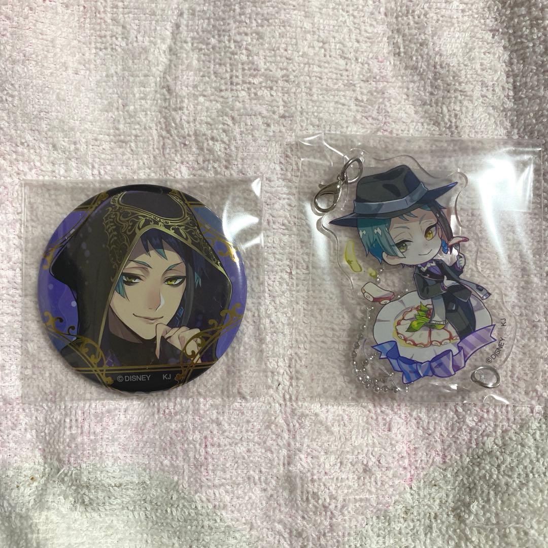 ツイステ ジェイド トレーディング缶バッジ 式典服 きゃらペコ