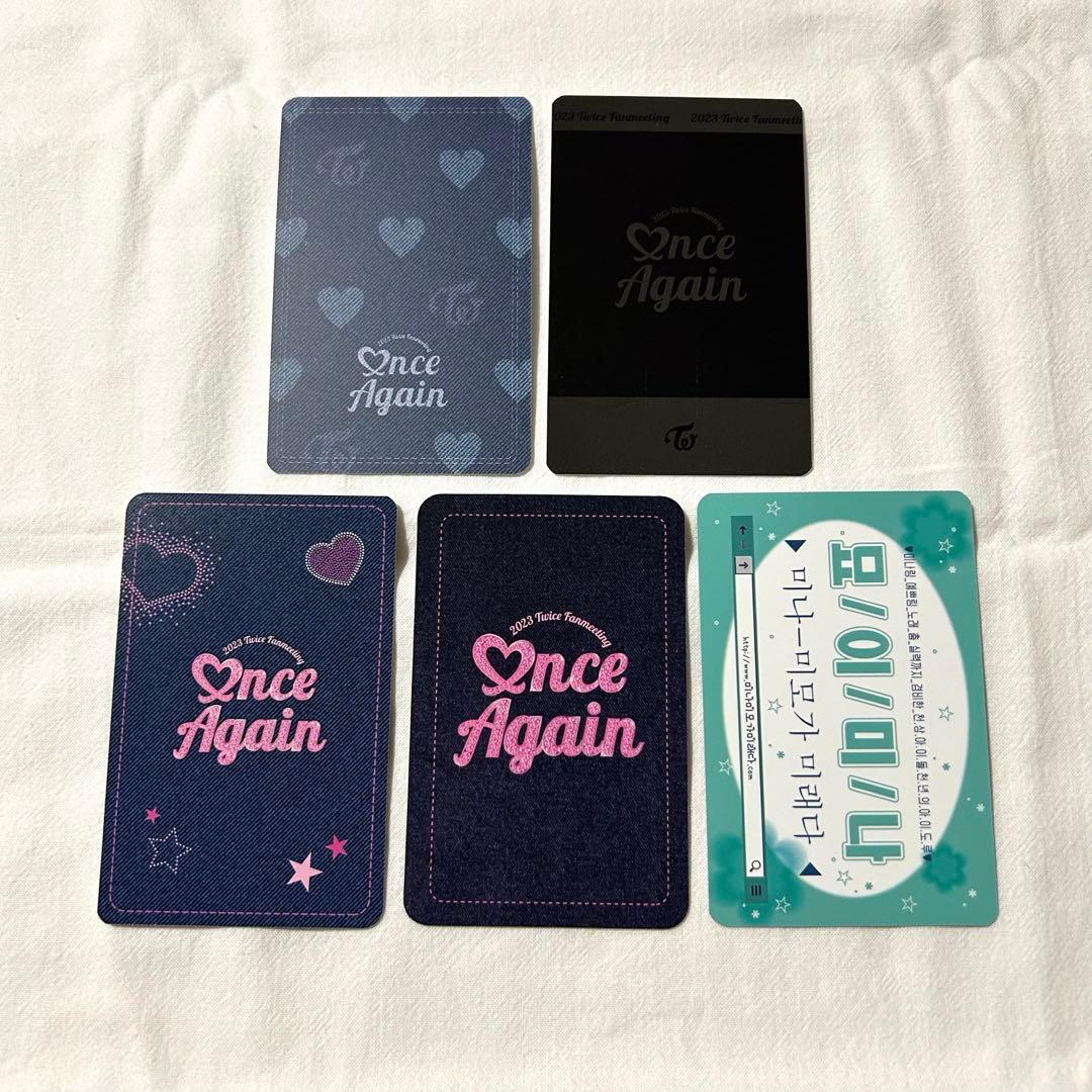 TWICE ファンミ 2023 ONCE AGAIN 特典 トレカ ミナ - メルカリ