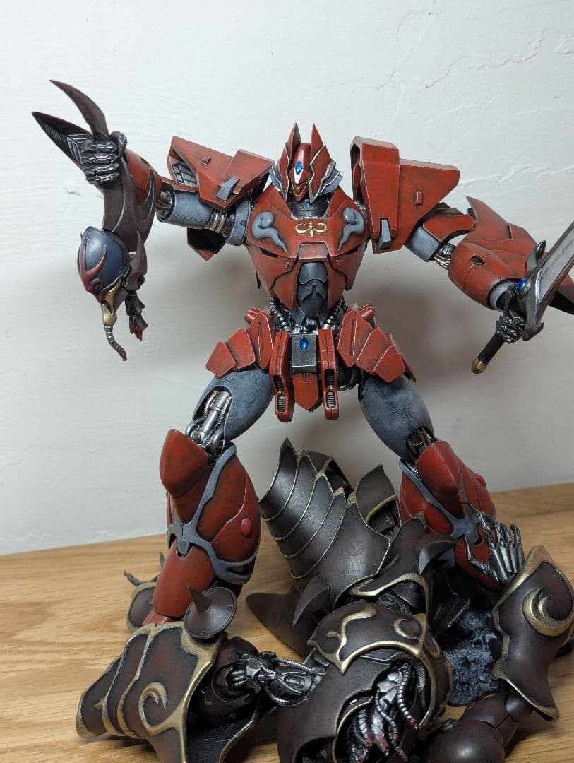 海洋堂　ARTPLA　鉄巨人vs邪神兵