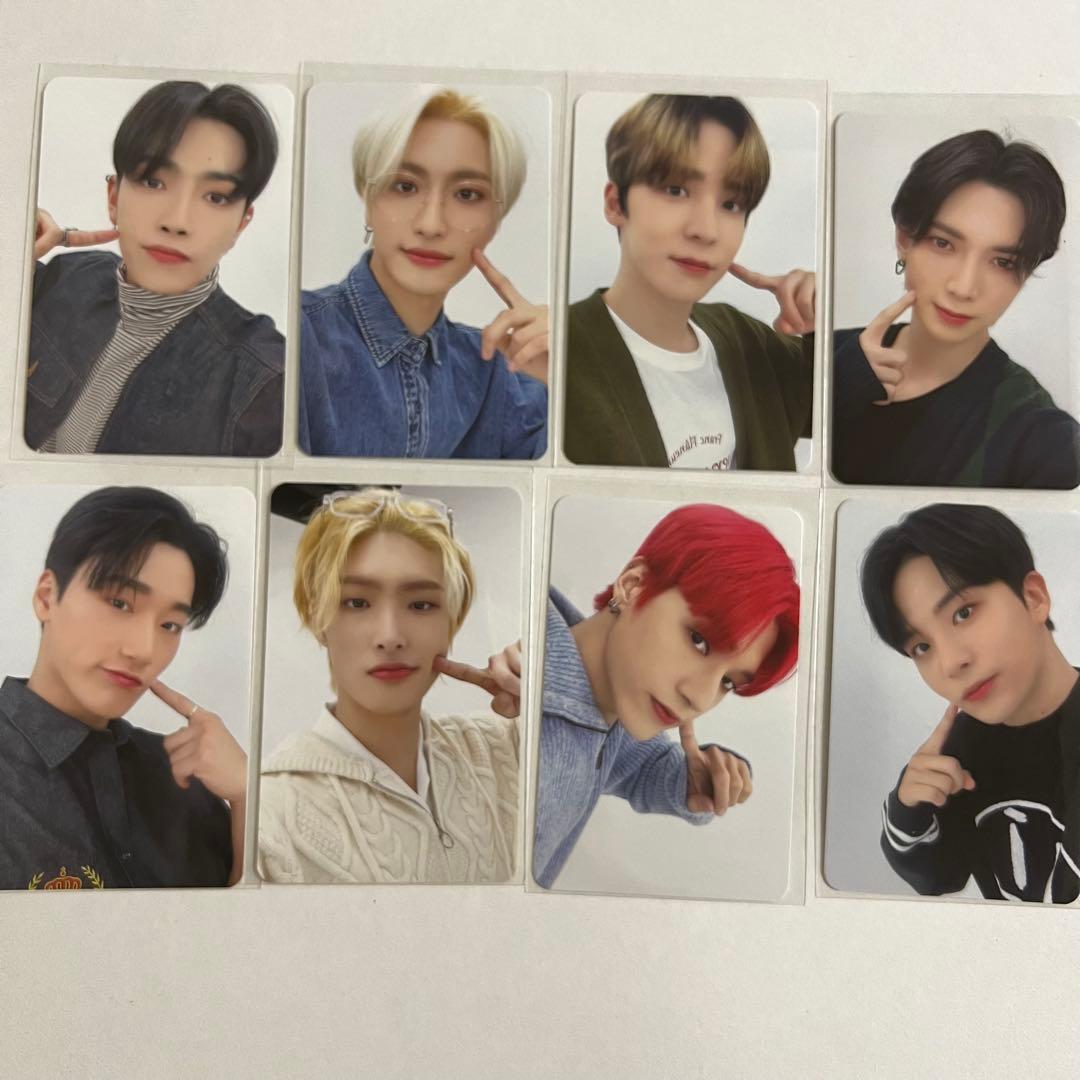 ATEEZ HALAZIA ハラジア メクス トレカ 8枚セット