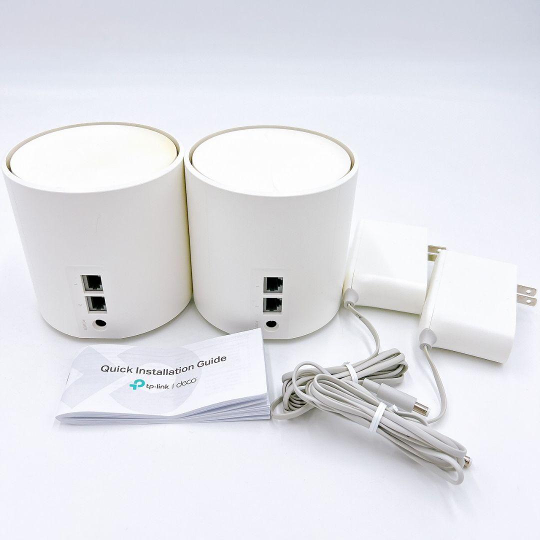 TP-Link Deco X20 Wi-Fi6 メッシュルーター 2台セット