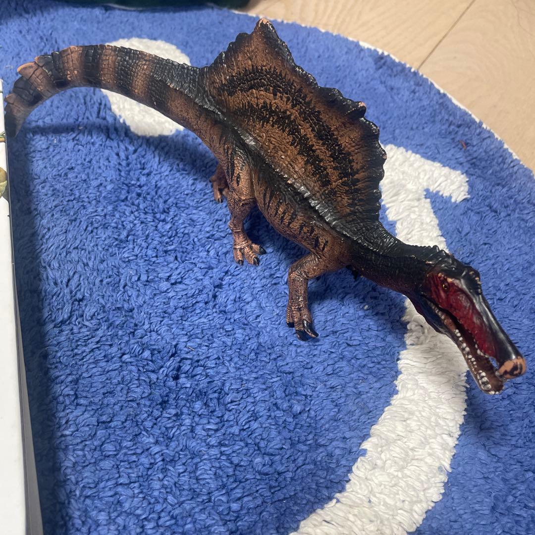 恐竜フィギュア6体セットとモササウルスと図鑑 - メルカリ