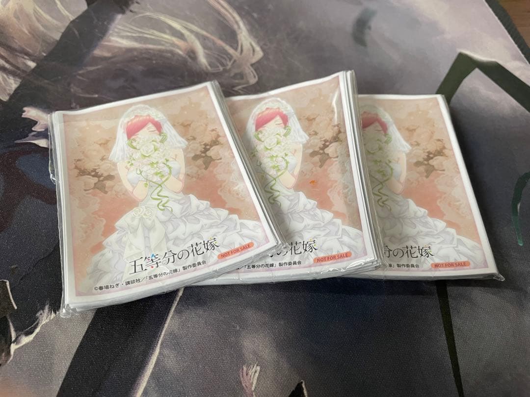 五等分の花嫁　プレメモbox購入特典スリーブ　未開封 スリーブ＆カードセット 中野 一花 - 商品情報 - 五等分の花嫁 カード