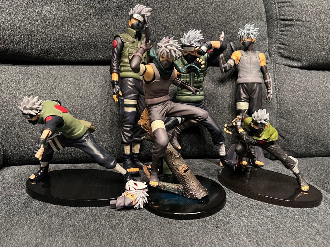 はたけカカシ　NARUTO フィギュア　6体　セット　まとめ売り