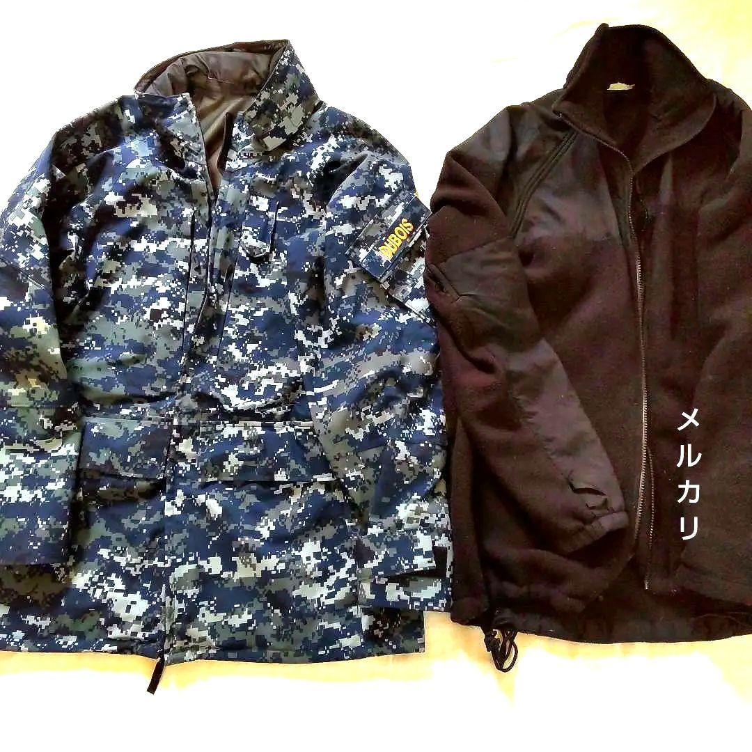 実物USN米海軍ECWCSゴアテックスパ-カ-.インナーフリ−ス付きS-R極美品