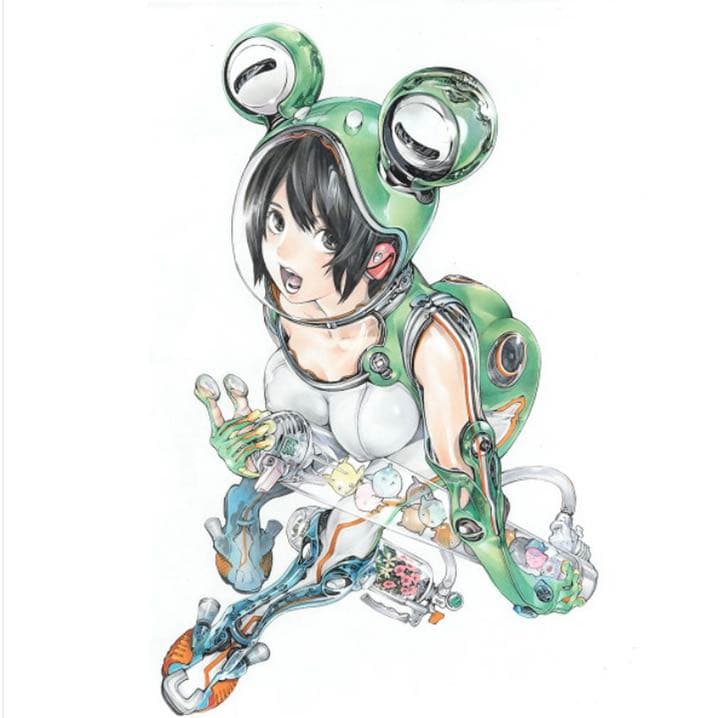 大暮維人 フロッグ・ガール マンガアート NFT 集英社 - メルカリ