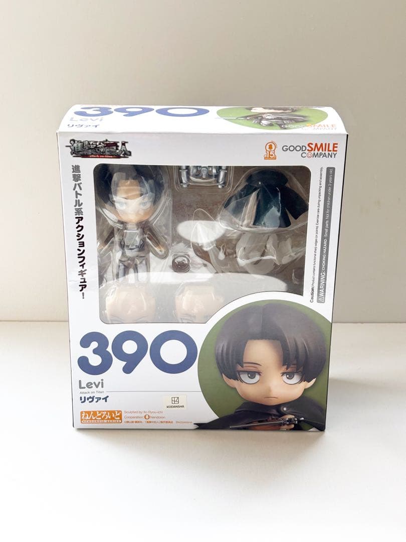 【未開封品】進撃の巨人 リヴァイ Levi ねんどろいど 390 美品