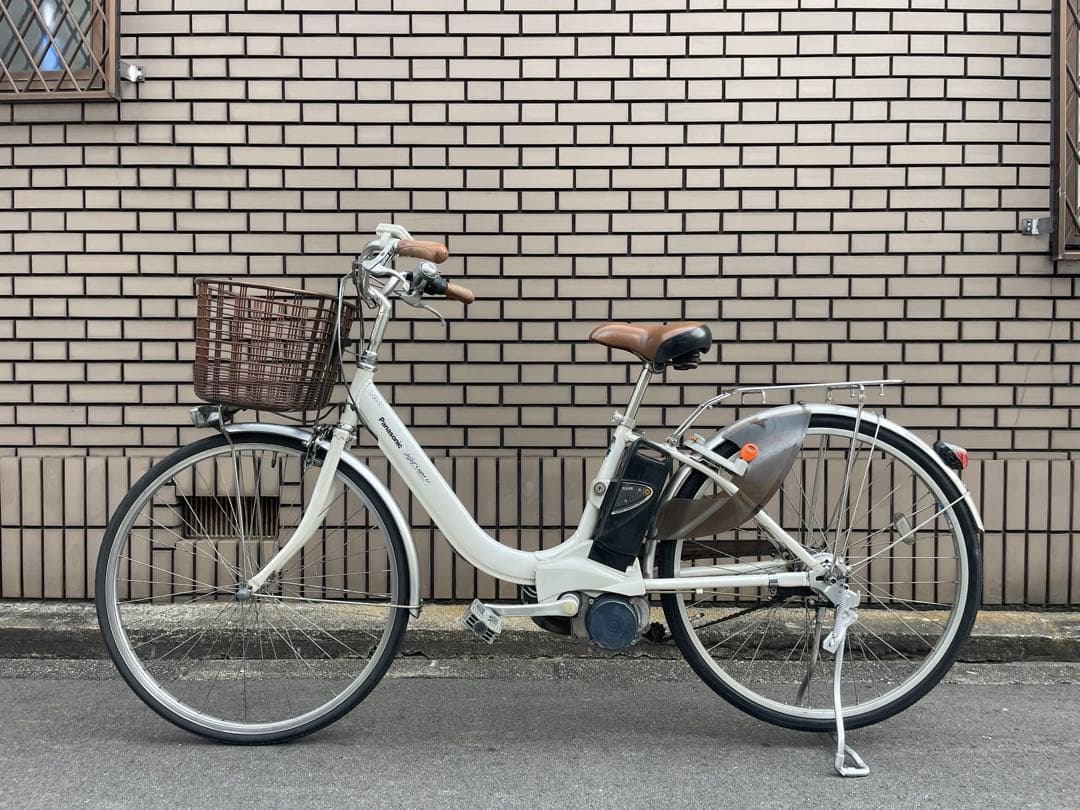 8.9ahパナソニック電動アシスト自転車26インチ kamy2_fl632g