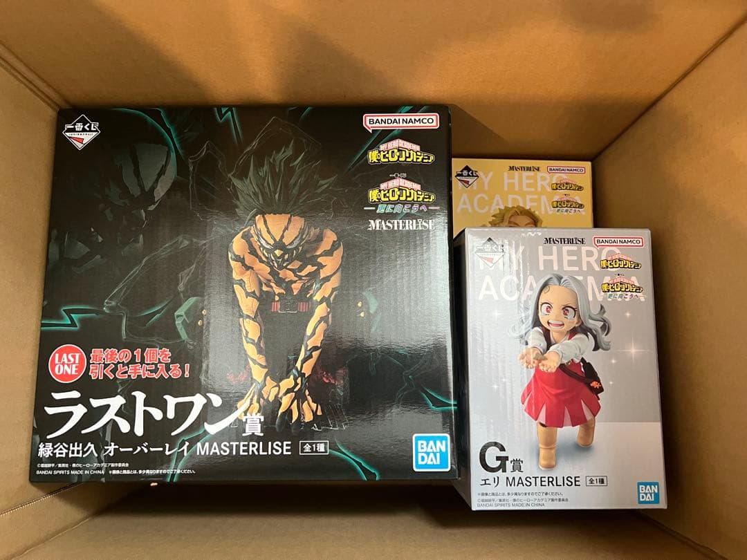 一番くじ 僕のヒーローアカデミア 更に向こうへ　ラストワン賞 F賞G賞　セット