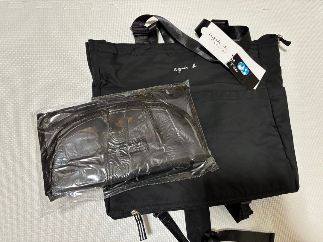 アニエスべー マザーズバッグ 2wayトートバッグリュック ペアレンツバッグ アニエスベー バッグ 2WAYマザーズバッグ ペアレンツバッグ トート