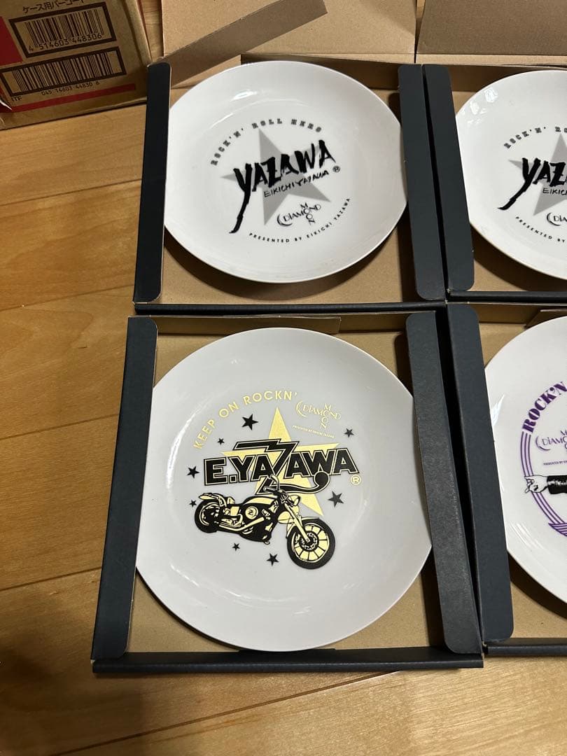 矢沢永吉 ダイヤモンドムーン限定コンサートツアー プレート お皿