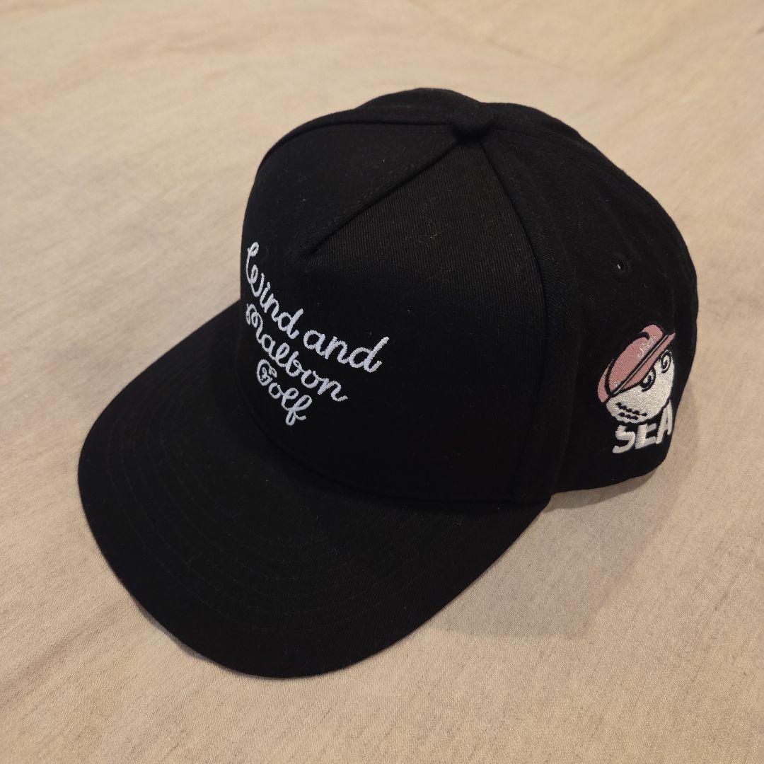 【美品】Wind and Sea × malbon golf キャップ