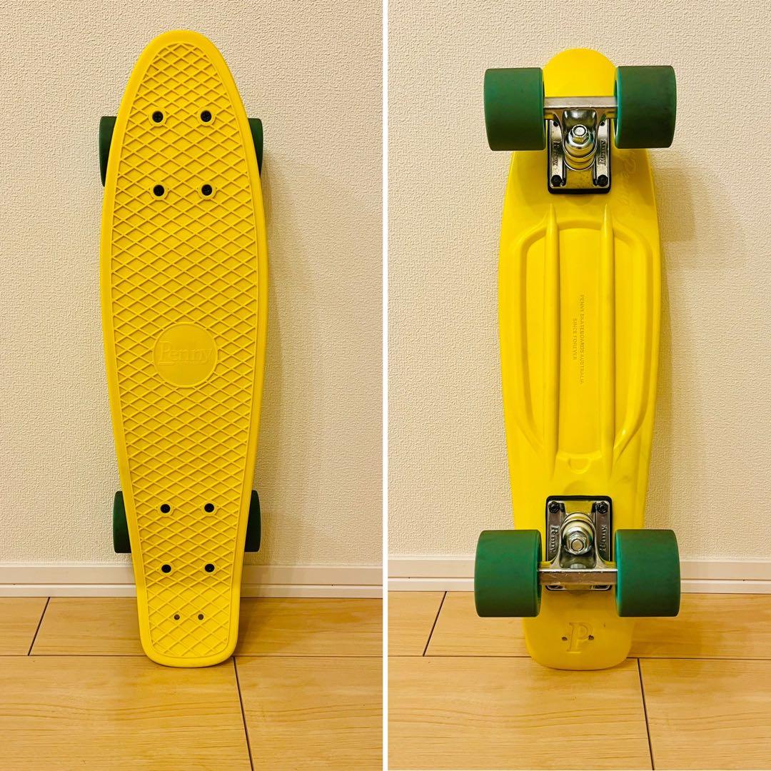 Penny ペニー 22インチ 黄色 ミニクルーザー スケボー スケートボード