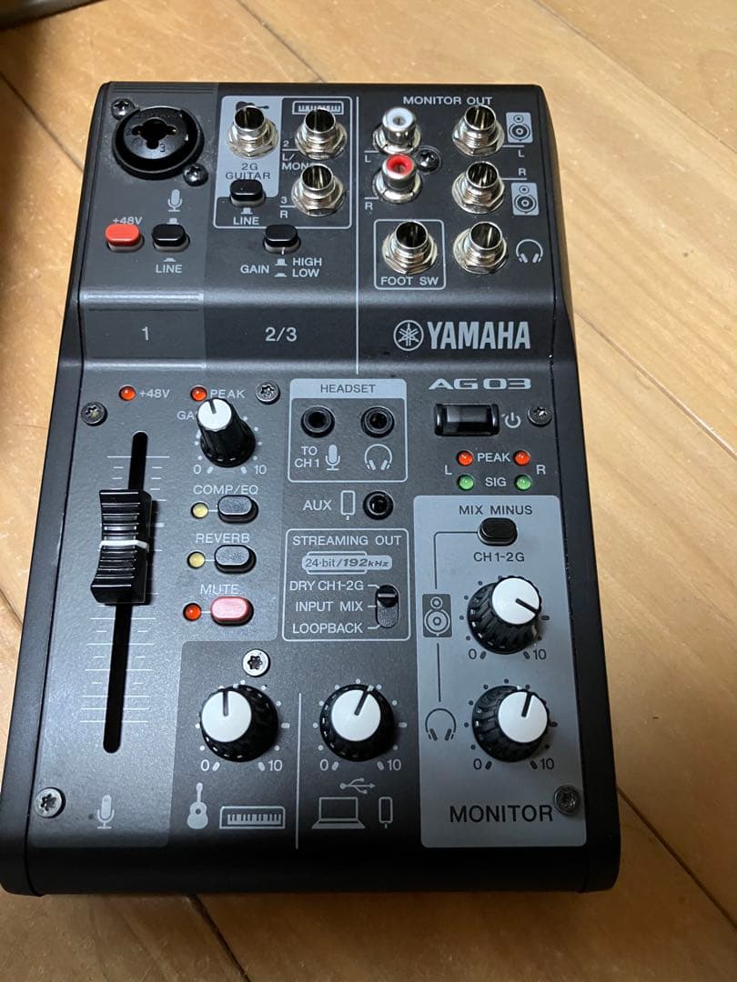 ‼️新品同様 YAMAHA AG03MK2 ブラック