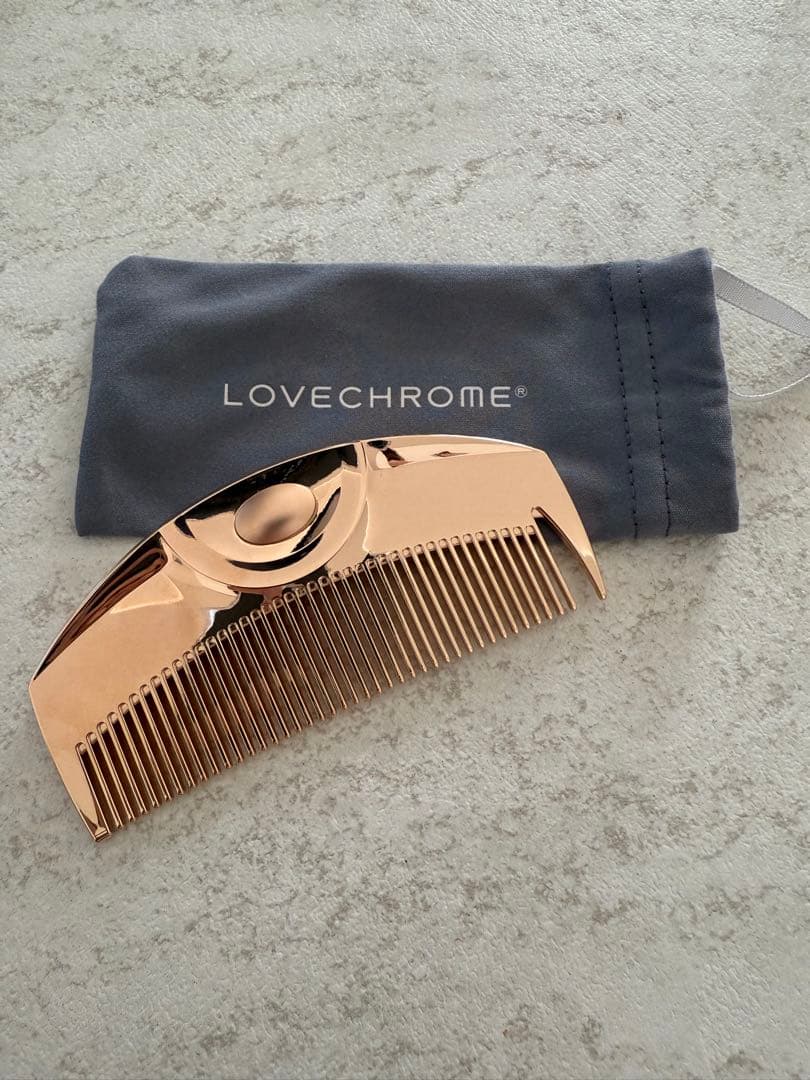 LOVECHROME K24GPツキ ローズ ゴールド 収納袋付き