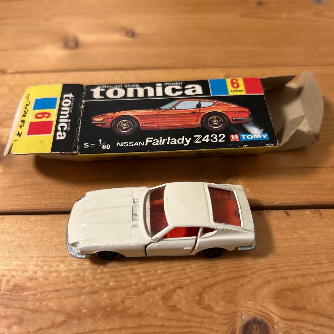 トミカ　フェアレディZ 1Gホイール　黒箱　日本製