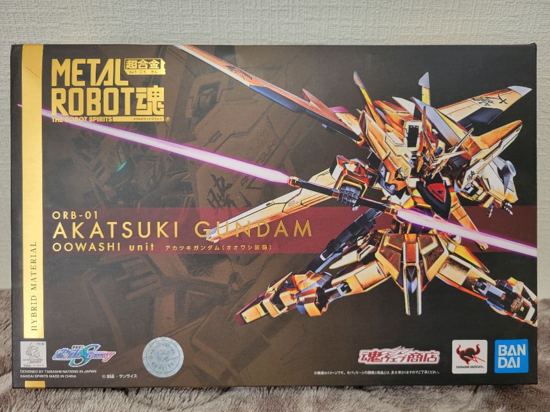 【未開封】メタルロボット魂　アカツキガンダム（オオワシ装備） METAL ROBOT魂 アカツキガンダム（オオワシ装備） レビュー | TOYHOUND