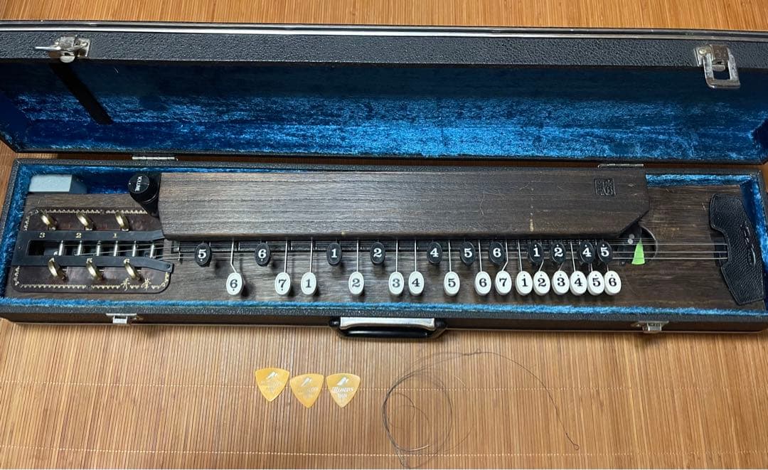 美品　大正琴　秀峯