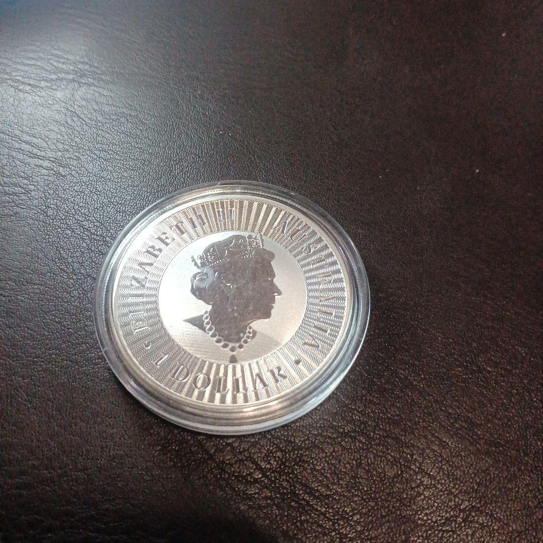 エリザベス女王 カンガルー シルバー 1oz 本物保証】 2023年 オーストラリア カンガルー銀貨 1オンス 純銀 9999