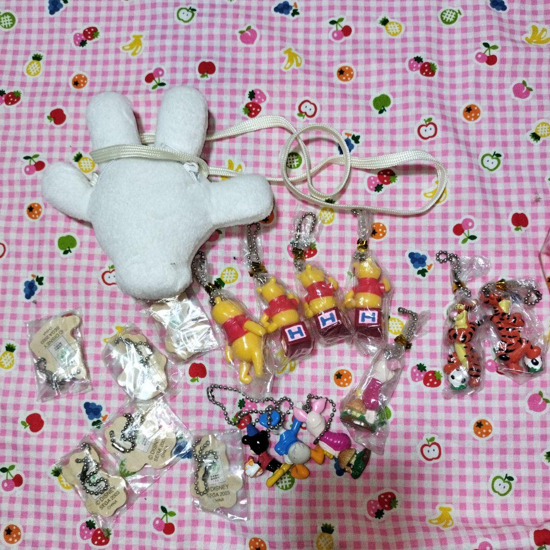 ディズニーキャラクターキーホルダーセット平成レトロ当時ものくまの