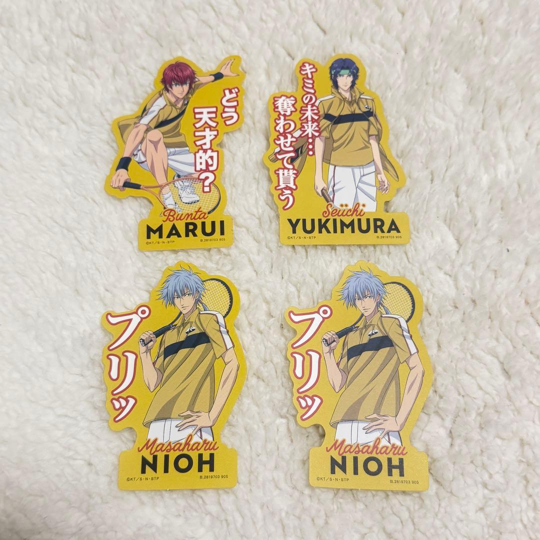 新テニスの王子様 モバイルステッカー 立海 幸村精市 仁王雅治 丸井